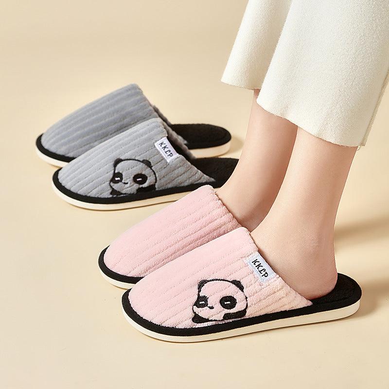 Süße Panda Hausschuhe – Stilvoll und Warm für Zuhause - Snooze Soles