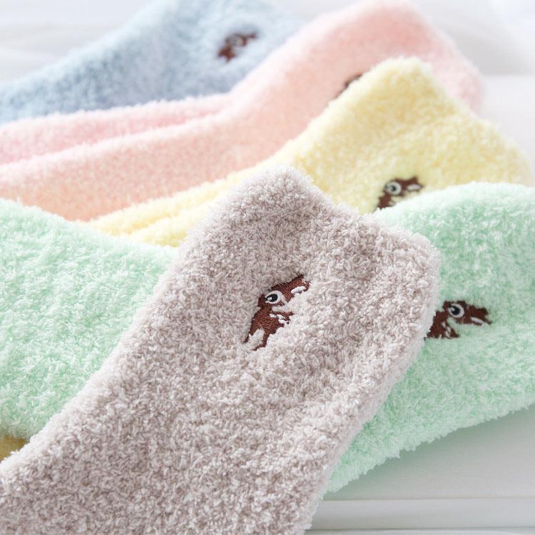 Japanische Stickerei-Socken für Frauen - Snooze Soles