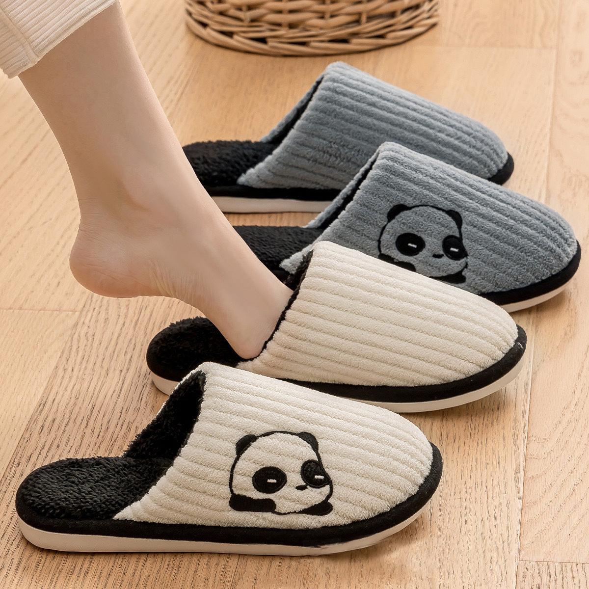 Süße Panda Hausschuhe – Stilvoll und Warm für Zuhause - Snooze Soles